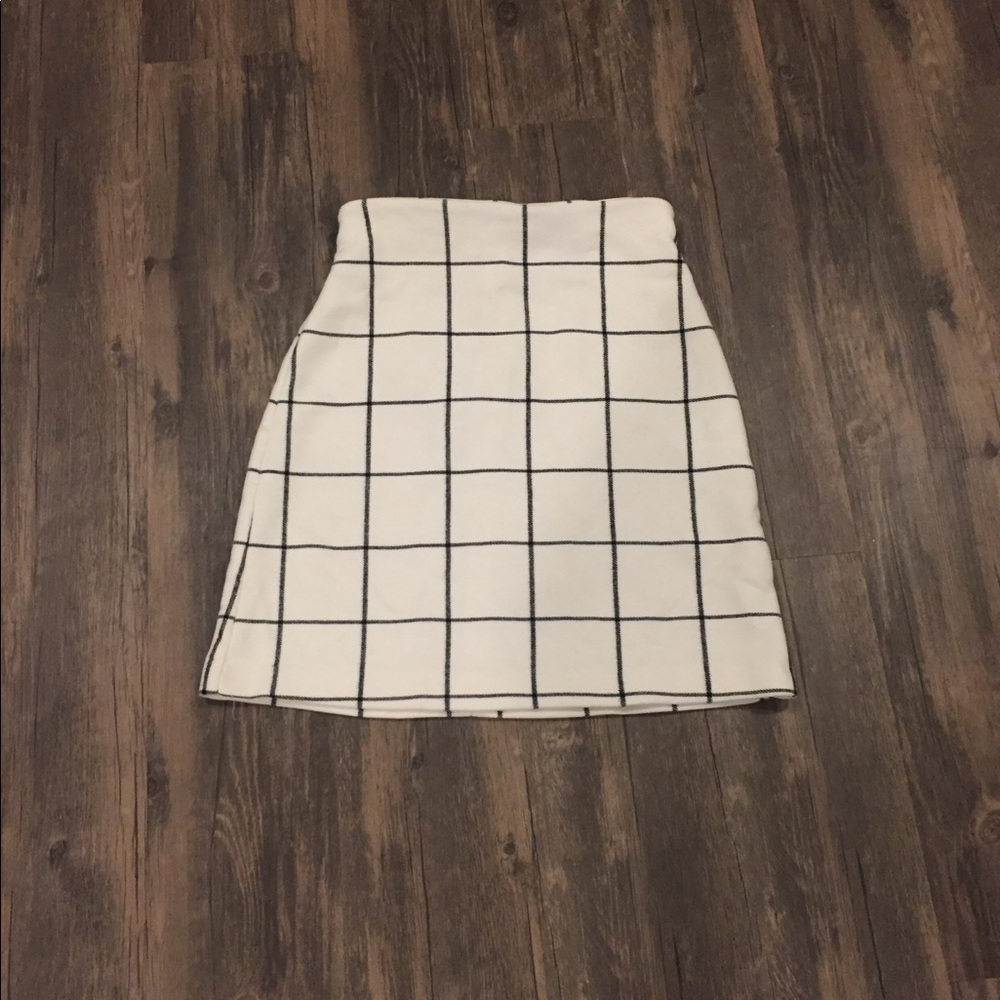 Plaid Mini Skirt